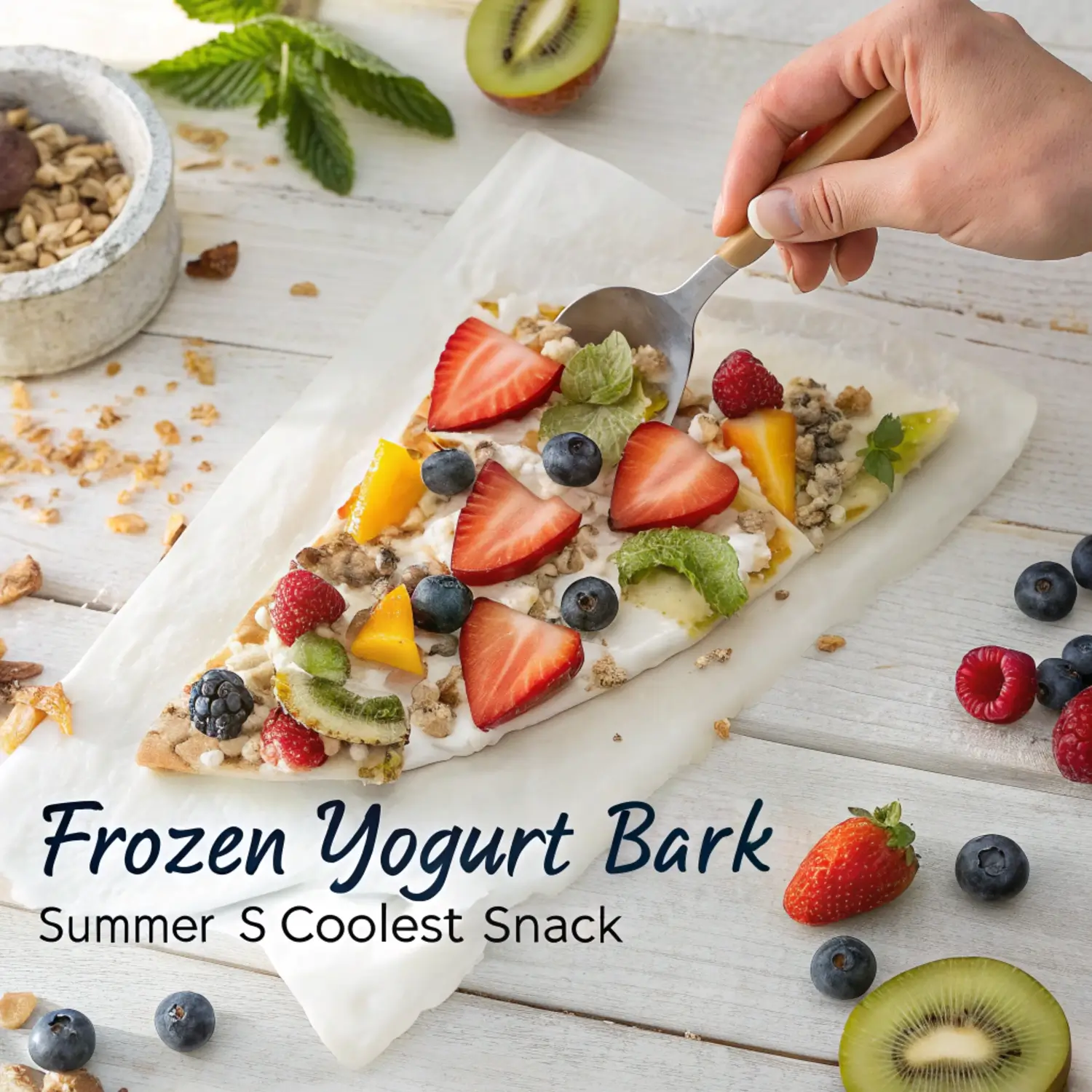 This Frozen Yogurt Bark is Summer’s Coolest Snack