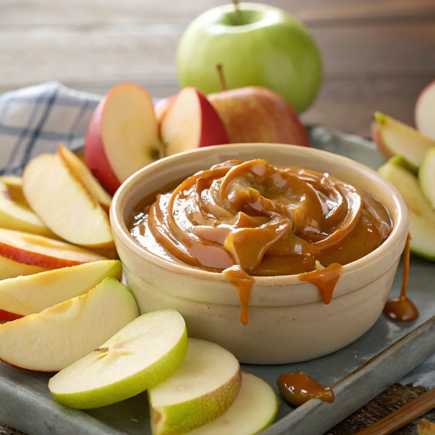 Caramel Apple Dip 🍏🍯 (The Easiest Fall Treat You’ll Ever Make!)