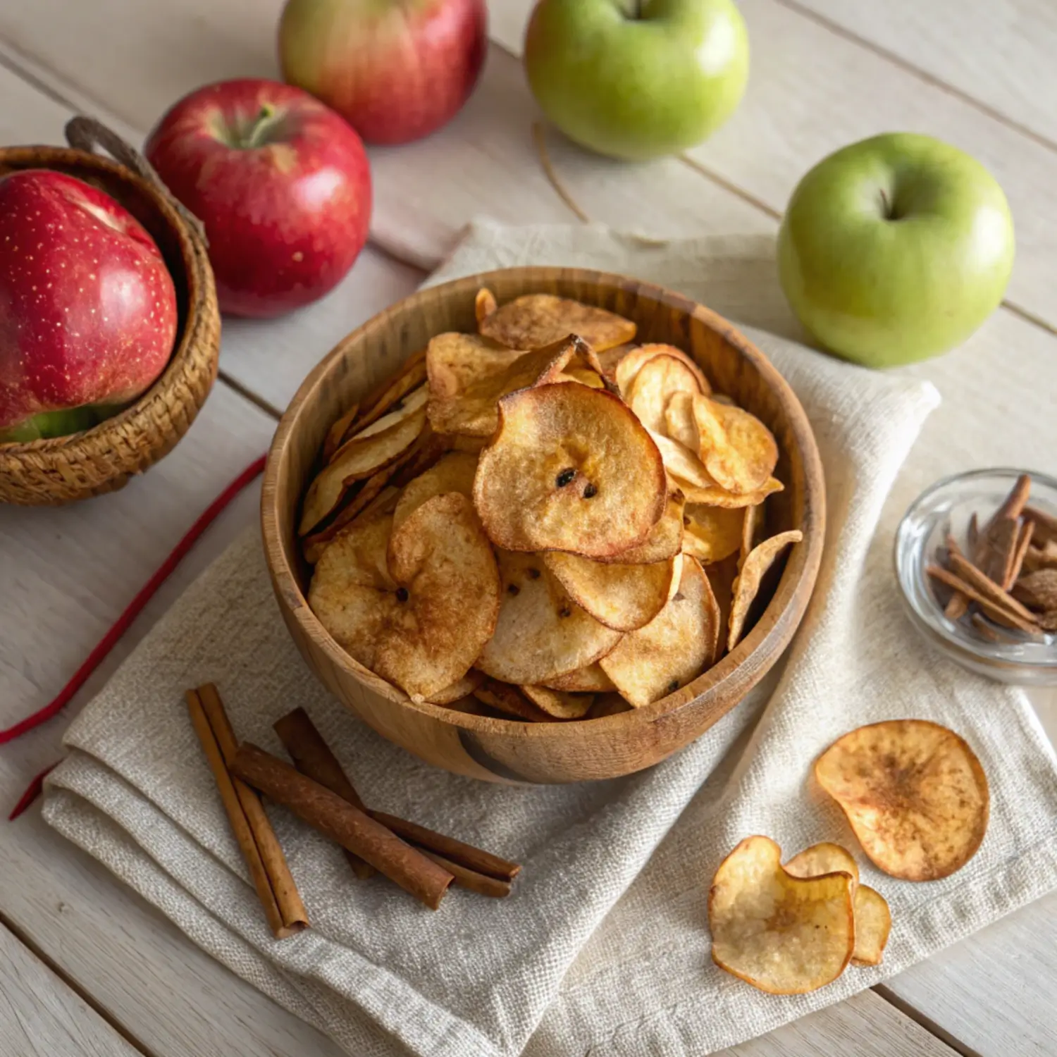 Baked Apple Chips (Crispy & Healthy) – The Ultimate Homemade Snack